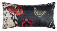Linen House d'Art Moderne Cushion Cover 30x60cm Butterflies flowers Lavinia