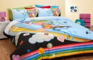 Reilly Eye Double Quilt Doona Cover Set Official Merchandise Rainbow Funky Art